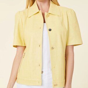 Dolce Cabo NWT Vegan Leather Perforated Jacket